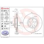 12 481 056 Bremsscheibe VA 09.B972.11 12 481 056 Bremsscheibe VA 09.B972.11