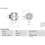 Lichtmaschine 0 986 046 170 Lichtmaschine 0 986 046 170