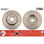 82 481 103 Bremsscheibe VA DF4871 82 481 103 Bremsscheibe VA DF4871