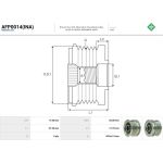 AFP0014(INA) AUTOSTARTER Lichtmaschinenfreilauf AFP0014(INA) AFP0014(INA) AUTOSTARTER Lichtmaschinenfreilauf AFP0014(INA)