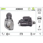 Valeo Anlasser 436043 Valeo Anlasser 436043