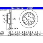 Bremsscheibe 24.0120-0226.1