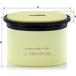 Mann & Hummel Luftfilter LKW CP 29 550 Mann & Hummel Luftfilter LKW CP 29 550
