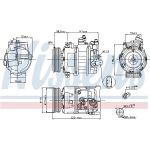 89211 Nissens Kompressor 89211 89211 Nissens Kompressor 89211