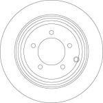 Bremsscheibe Chrysler T.Sebring 2.0Crd 07 DF6326 Bremsscheibe Chrysler T.Sebring 2.0Crd 07 DF6326