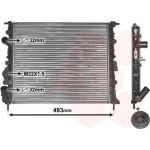 Van Wezel Motorkühler 43002197 Van Wezel Motorkühler 43002197