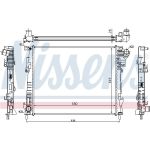 Nissens Wasserkühler PKW 63122 Nissens Wasserkühler PKW 63122