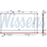 Nissens Wasserkühler PKW 67350A Nissens Wasserkühler PKW 67350A
