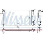 Nissens Wasserkühler PKW 61315 Nissens Wasserkühler PKW 61315