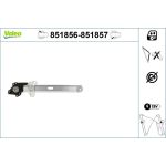VALEO Fensterheber 851857 VALEO Fensterheber 851857