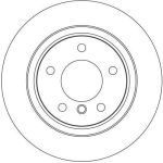 TRW Bremsscheibe BMW E46 98 DF4069 TRW Bremsscheibe BMW E46 98 DF4069