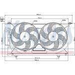 Nissens Kühlerlüfter PKW 85074 Nissens Kühlerlüfter PKW 85074