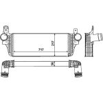 Ladeluftkühler NRF30466 Ladeluftkühler NRF30466