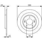 Bremsscheibe 0 986 479 A46 Bremsscheibe 0 986 479 A46