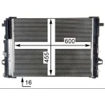 Kondensator, Klimaanlage AC 446 000P Kondensator, Klimaanlage AC 446 000P