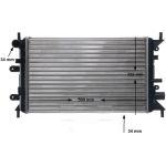 MAHLE Kühler, Motorkühlung CR 377 000S MAHLE Kühler, Motorkühlung CR 377 000S