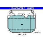 Bremsbelagsatz, Scheibenbremse 13.0470-4702.2 Bremsbelagsatz, Scheibenbremse 13.0470-4702.2