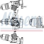 Nissens Ölkühler PKW 91309 Nissens Ölkühler PKW 91309