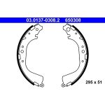 03.0137-0308.2 ATE Bremsbacken 03.0137-0308.2 03.0137-0308.2 ATE Bremsbacken 03.0137-0308.2