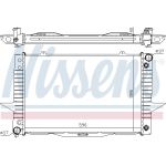 Wasserkühler PKW 65540A Wasserkühler PKW 65540A