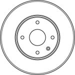 Bremsscheibe Chevrolet P. Epica 05 DF6031