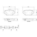 BREMBO Bremsklötze HA P 50 162 BREMBO Bremsklötze HA P 50 162