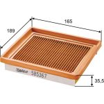 Valeo Luftfilter 585367 Valeo Luftfilter 585367