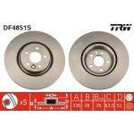 TRW Bremsscheibe Volvo S70/S90/V70/V90 336X28 DF4851S TRW Bremsscheibe Volvo S70/S90/V70/V90 336X28 DF4851S