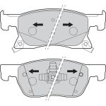 Valeo Bremsbelagsatz 601502