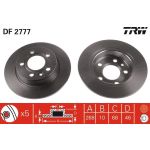 Bremsscheibe Vw T. Sharan 95- 268X10 DF2777 Bremsscheibe Vw T. Sharan 95- 268X10 DF2777
