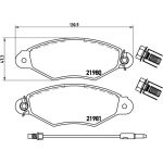 BREMBO Bremsklötze VA P 68 042 BREMBO Bremsklötze VA P 68 042