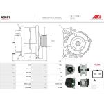 A3067 AS-PL Lichtmaschine (Generator) A3067