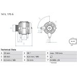 Lichtmaschine 0 986 081 850 Lichtmaschine 0 986 081 850