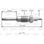 Valeo Glühkerze 345124 Valeo Glühkerze 345124