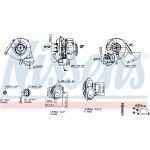 NISSENS Turbolader 93109 NISSENS Turbolader 93109