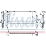 Wasserkühler PKW 606739 Wasserkühler PKW 606739