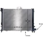 MAHLE Kühler, Motorkühlung CR 211 000S MAHLE Kühler, Motorkühlung CR 211 000S