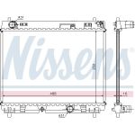 Nissens Wasserkühler PKW 64676A Nissens Wasserkühler PKW 64676A