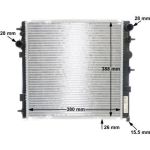 MAHLE Kühler, Motorkühlung CR 558 000S MAHLE Kühler, Motorkühlung CR 558 000S