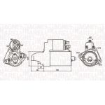 MAGNETI MARELLI Starter 063721050010 MAGNETI MARELLI Starter 063721050010