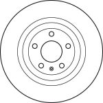 Bremsscheibe Vw T. A6 2.0-4.2 DF4818S Bremsscheibe Vw T. A6 2.0-4.2 DF4818S