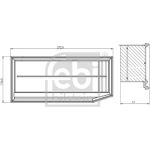 LUFTFILTER 174599 LUFTFILTER 174599