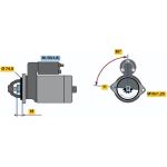 Bosch Anlasser 0001107433 Bosch Anlasser 0001107433