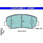 ATE Bremsbelagsatz 13.0470-5665.2 ATE Bremsbelagsatz 13.0470-5665.2