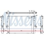 Nissens Wasserkühler PKW 64308A Nissens Wasserkühler PKW 64308A