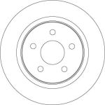 Bremsscheibe Volvo T. S40/V50 DF4422