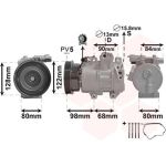 Van Wezel Klimakompressor 8300K192 Van Wezel Klimakompressor 8300K192