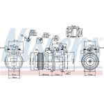 Nissens Klimakompressor PKW 89301