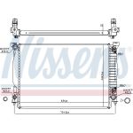 Nissens Wasserkühler PKW 60307A Nissens Wasserkühler PKW 60307A