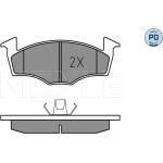 Bremsbelagsatz Vw P. Golf/Polo/Vento 91-01 025 218 6619/PD Bremsbelagsatz Vw P. Golf/Polo/Vento 91-01 025 218 6619/PD